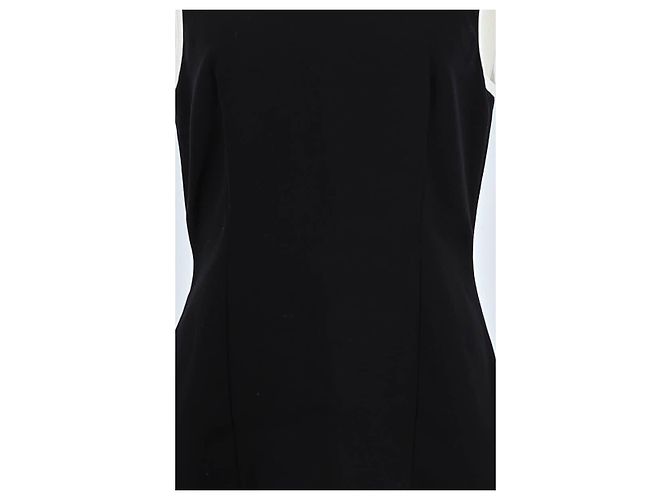 Fendi Vestido de algodón negro - vista 3