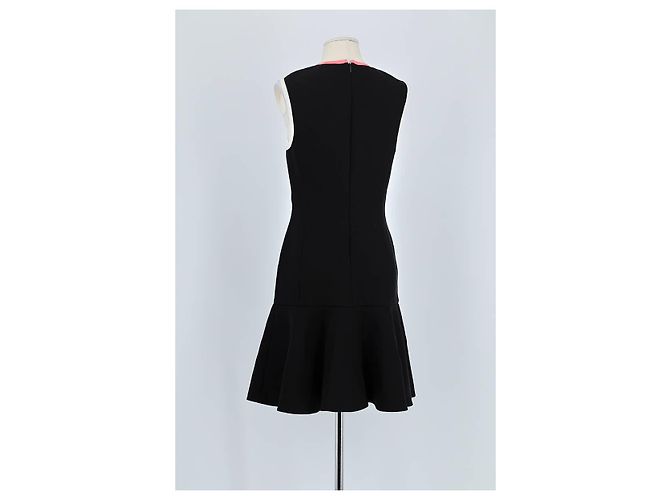 Fendi Vestido de algodón negro - vista 6