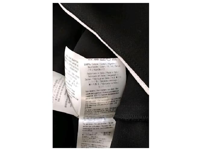 Fendi Vestido de algodón negro - vista 8