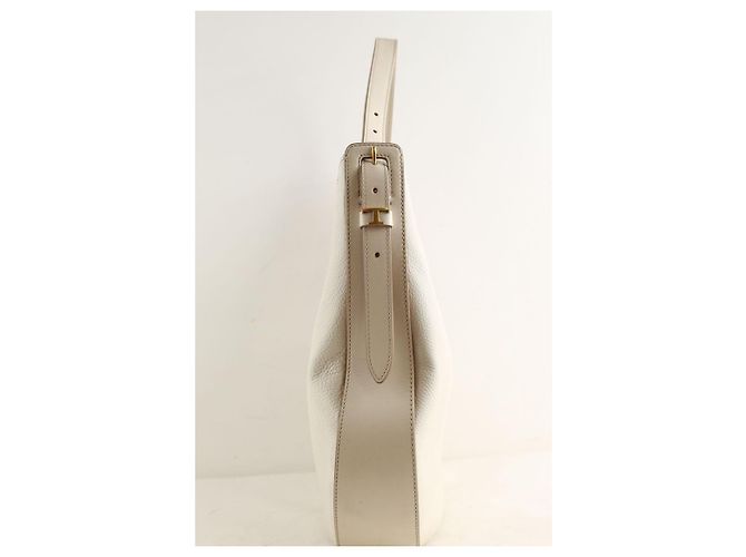 Borsa a mano Tod's in pelle ecru Crudo - vista 3
