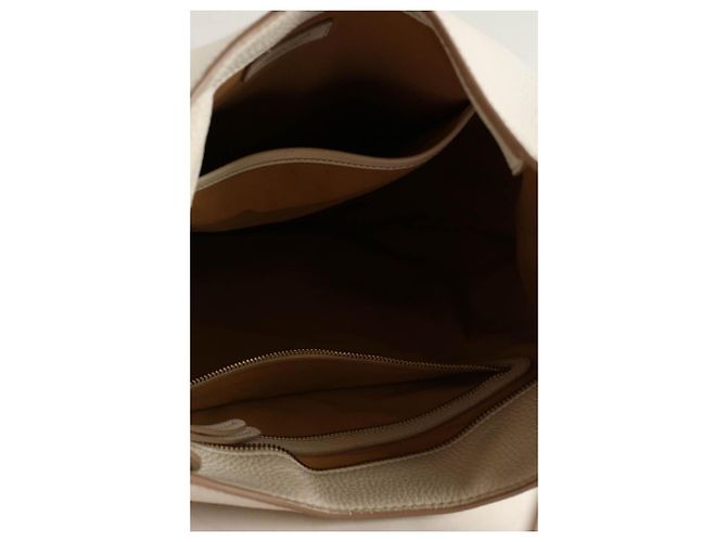 Borsa a mano Tod's in pelle ecru Crudo - vista 6