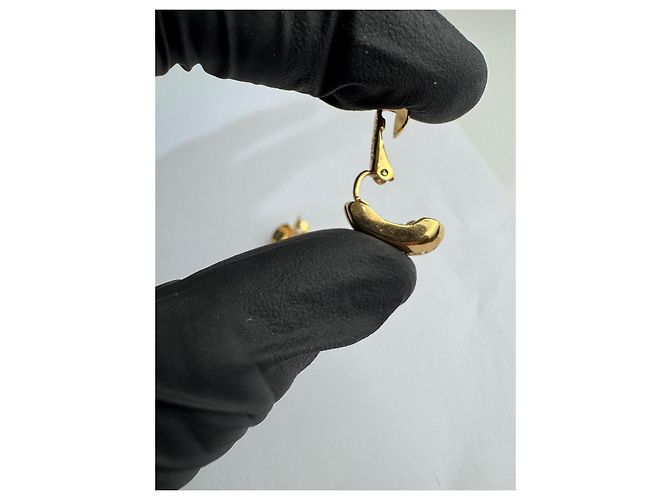 Orecchini a clip design Christian Dior D'oro - vista 10