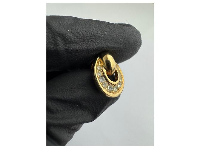 Orecchini a clip Christian Dior Design D'oro - vista 12