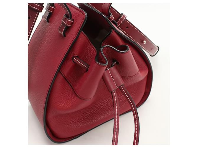 Borsa a Spalla Hammock Mini Loewe Rosso - vista 7