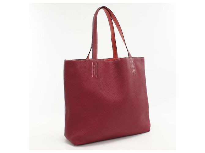 Hermès Double Sens 36 Tote Bag Pink - Ansicht 10