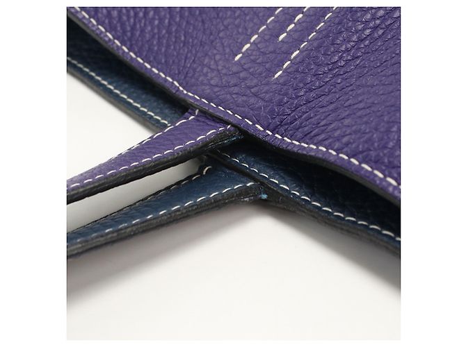 Hermès Double Sens 36 Tote Bag Blau - Ansicht 6
