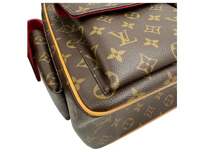 Borsa a Spalla Monogram Louis Vuitton Marrone Monogramma - vista 3