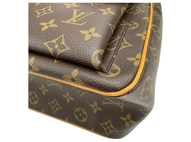 Borsa a Spalla Monogram Louis Vuitton Marrone Monogramma - vista 4