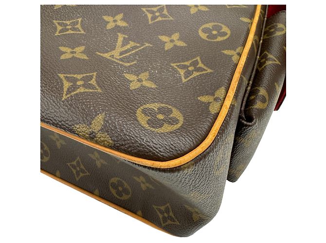 Borsa a Spalla Monogram Louis Vuitton Marrone Monogramma - vista 6