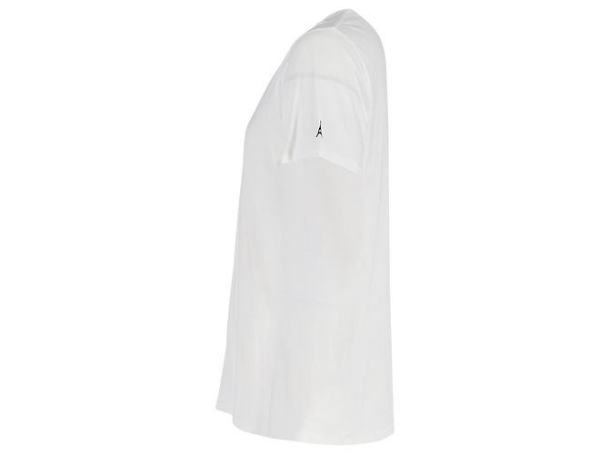 Apc A.P.C. Crew Neck T-Shirt in White Cotton - view 2