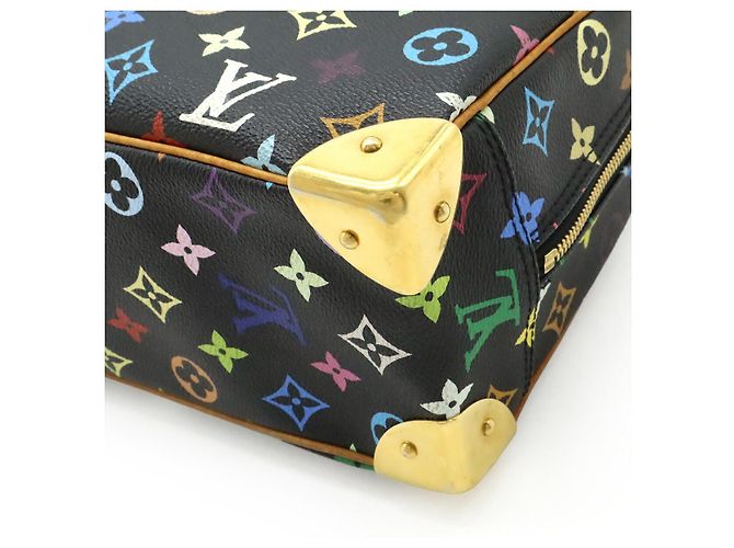 Borsa a mano Trouville Monogram Louis Vuitton Nero - vista 3