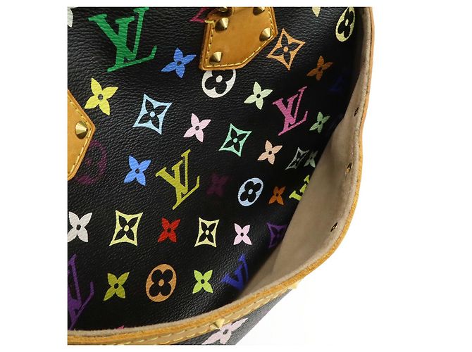 Borsa a mano Trouville Monogram Louis Vuitton Nero - vista 8