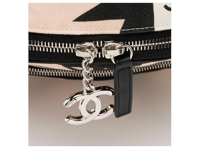 Gabrielle Chanel Canvas La Pausa Bay Rucksack Schwarz - Ansicht 9