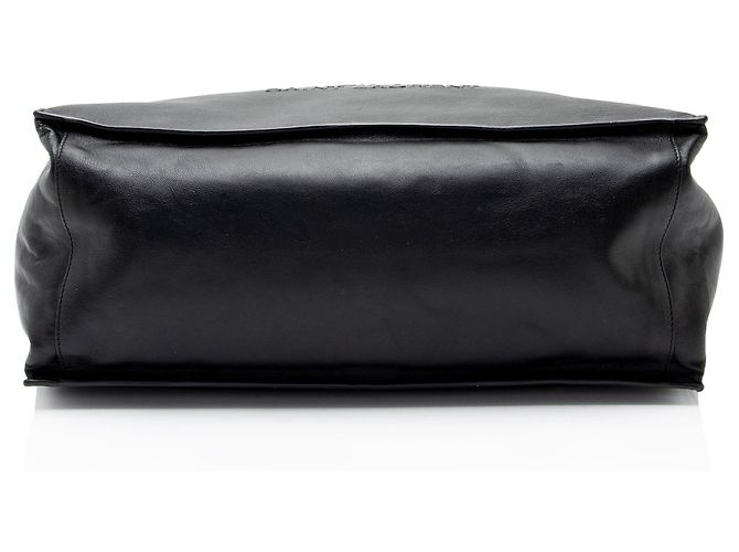 Borsa Piccola Rive Gauche in Pelle di Vitello Saint Laurent Nero - vista 4