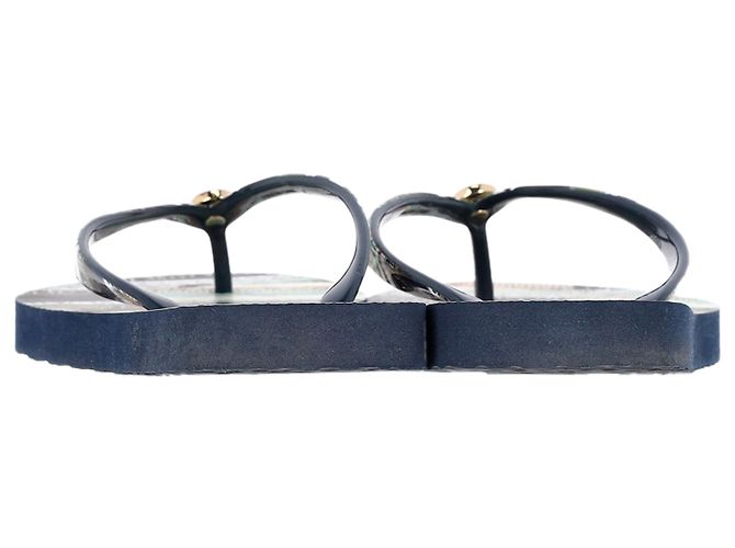 Tory Burch Printed Flip Flops in Multicolor Rubber - view 5
