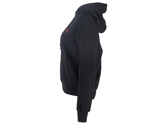 Sudadera Ami De Coeur en algodón negro de AMI Paris - vista 2