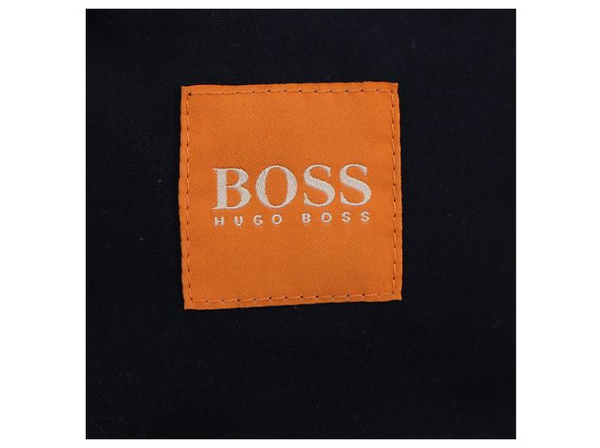 Parka con capucha Boss de Hugo Boss en algodón negro - Ansicht 4