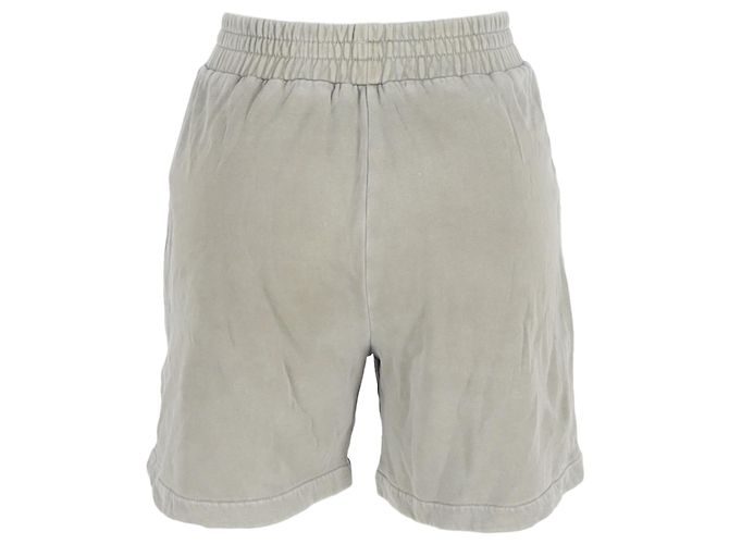 Graue Baumwollshorts mit elastischem Bund von Anine Bing - Ansicht 3