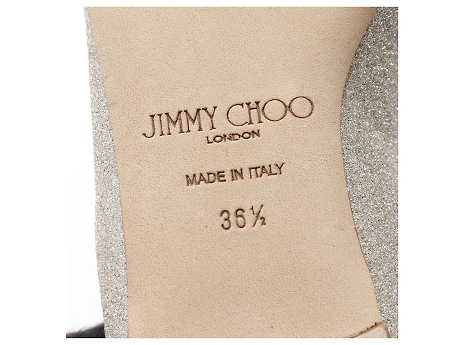Scarpe flat glitter ROMY di Jimmy Choo - vista 6