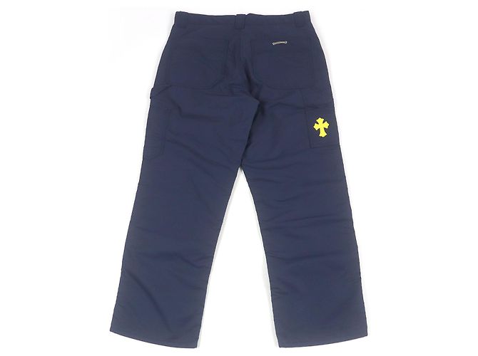 Autre Marque Chrome Hearts Zimmermannhosen aus Nylon Blau - Ansicht 2
