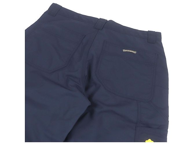 Autre Marque Chrome Hearts Zimmermannhosen aus Nylon Blau - Ansicht 4