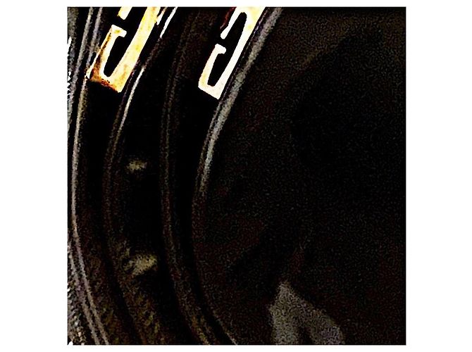 Borsa a spalla Gucci Tom Ford 95 AW Archive in tela e pelle nera - vista 4