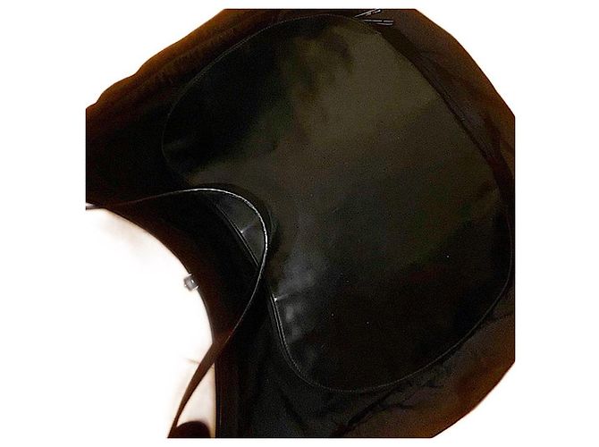 Borsa a spalla Gucci Tom Ford 95 AW Archive in tela e pelle nera - vista 6