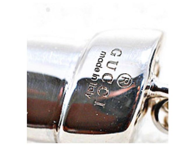 Collana Gucci Tom Ford Pendente Stivale da Equitazione Argento - vista 5