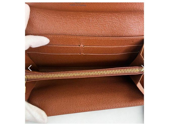Cartera Louis Vuitton Sarah Monogram Marrón Castaño - vista 4