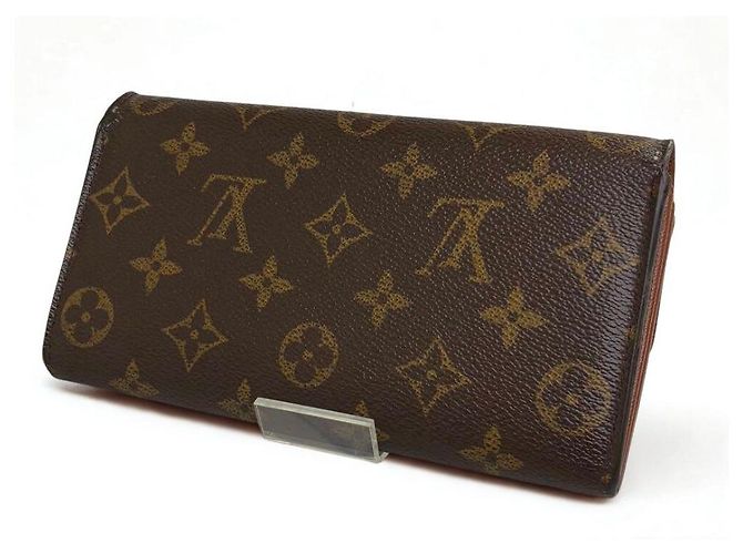 Cartera Louis Vuitton Sarah Monogram Marrón Castaño - vista 8