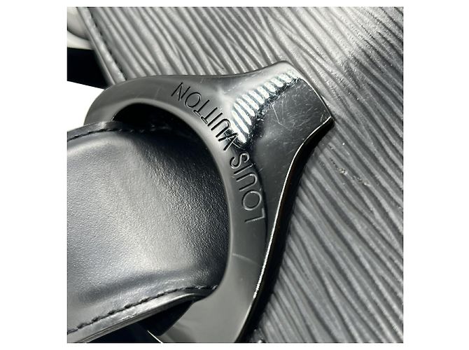 Borsa Tote Gemo Epi Louis Vuitton Nero - vista 7