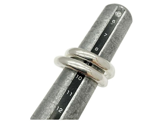 Hermès Vertige Bandring aus Silber - Ansicht 7