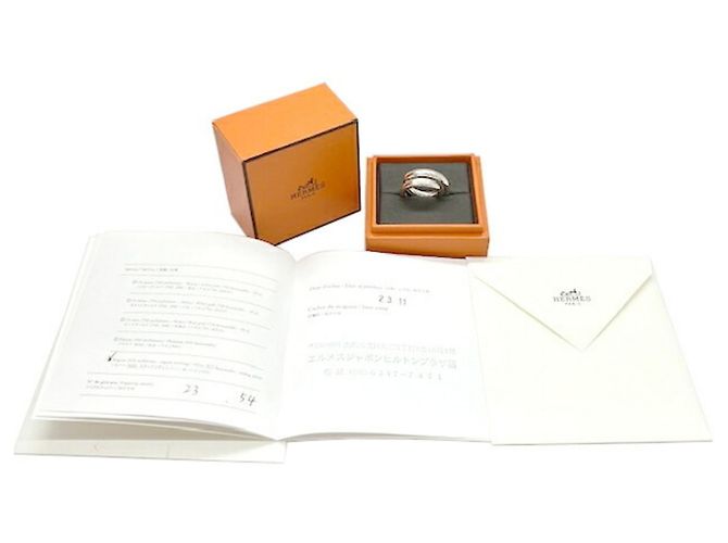 Hermès Vertige Bandring aus Silber - Ansicht 8