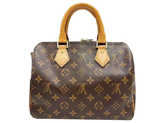 Sac à main Louis Vuitton Speedy Bandoulière 25 Marron - vue 2