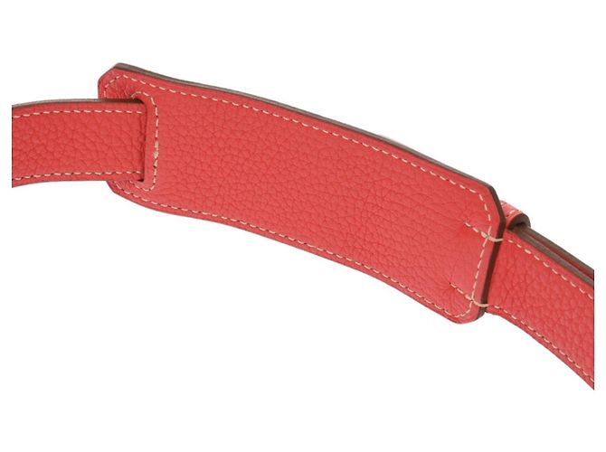 Borsa a Spalla Jypsiere 28 di Hermès Rosa Rosso - vista 6