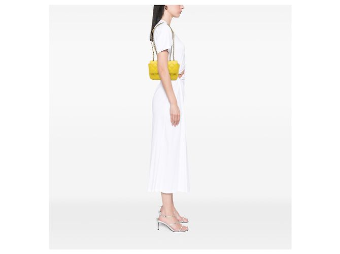 Coco rain Chanel Giallo Parigi Seoul Piccolo Flap in Gomma Coco Pioggia - vista 11