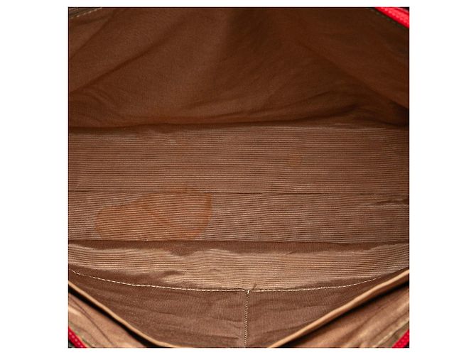 Tote de lona Burberry Beige Haymarket Check Bege - vista 4