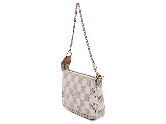 Mini Pochette Accessoires Damier Azur Weiß Louis Vuitton - Ansicht 2