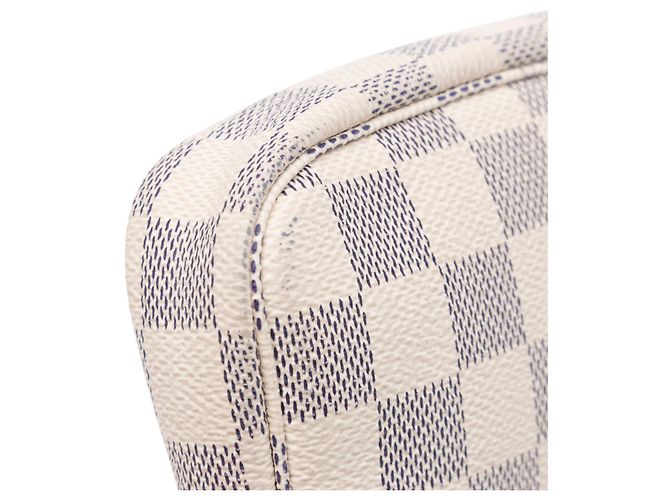 Mini Pochette Accessoires Damier Azur Weiß Louis Vuitton - Ansicht 7
