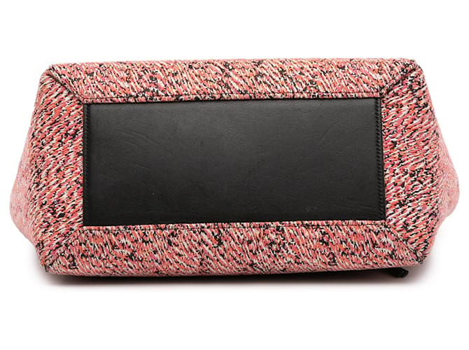 Belt Bag Céline Celine Pink Micro Tweed Belt Satchel - view 3