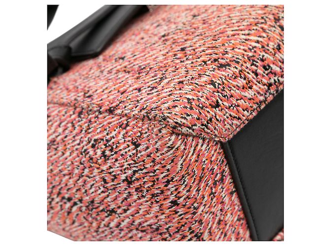 Belt Bag Céline Celine Pink Micro Tweed Belt Satchel - view 7