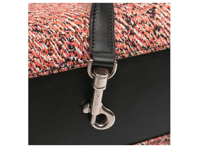 Belt Bag Céline Celine Pink Micro Tweed Belt Satchel - view 9