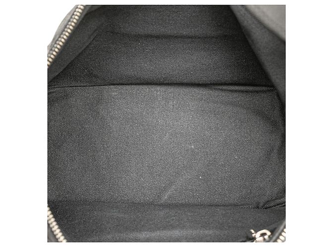 Céline Celine Schwarze C Macadam Canvas Schultertasche - Ansicht 4