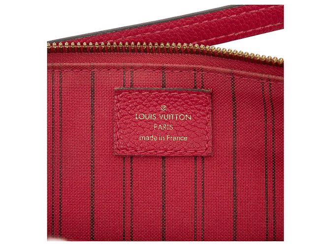 Louis Vuitton Bastille PM Monogram Empreinte Rosso - vista 5