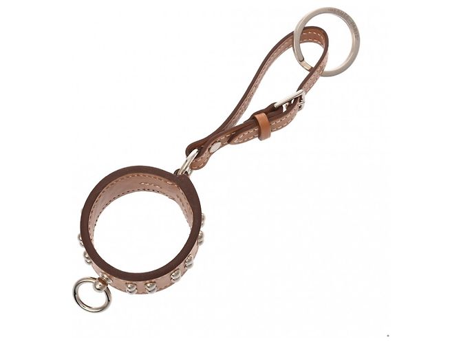 Ring Portachiavi Charm Aneau Collier de Chien Hermès D'oro - vista 2