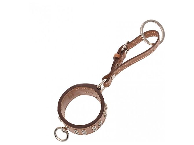 Ring Portachiavi Charm Aneau Collier de Chien Hermès D'oro - vista 3