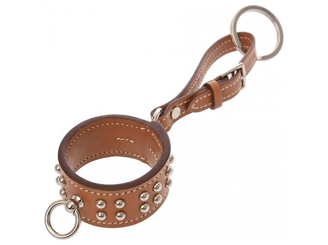 Ring Portachiavi Charm Aneau Collier de Chien Hermès D'oro - vista 4