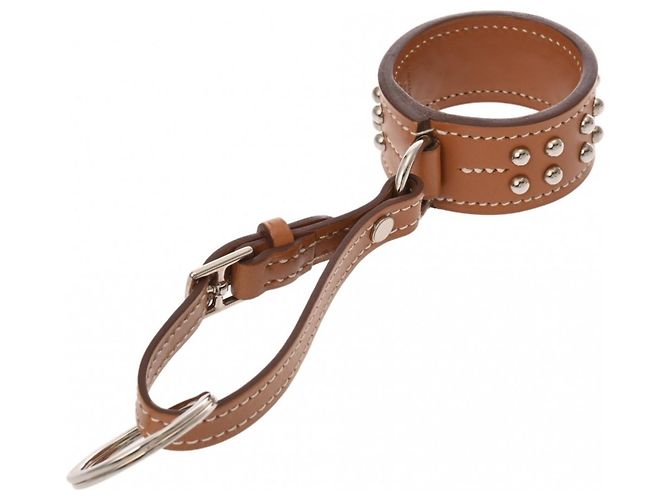 Ring Portachiavi Charm Aneau Collier de Chien Hermès D'oro - vista 8