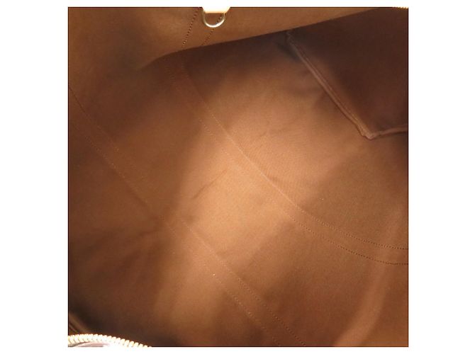 Borsa Keepall 50 Monogram Graffiti di Louis Vuitton Marrone Bianco Monogramma - vista 7