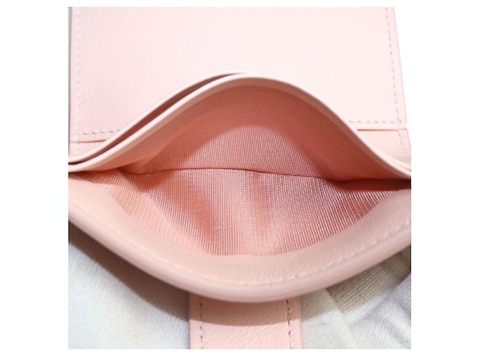 Tarjetero Gancini Hug de Salvatore Ferragamo Rosa - vista 5